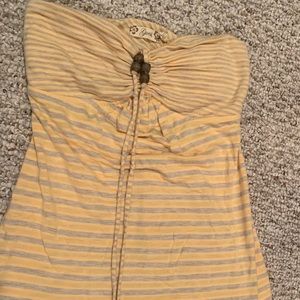 Guess tube top with cut out back